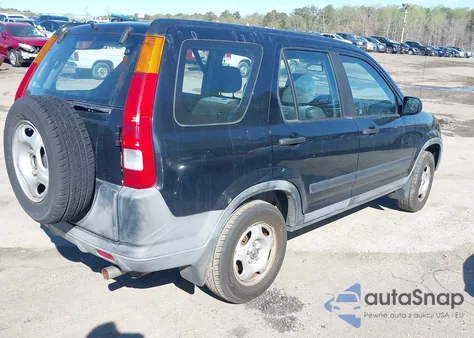 2004 Honda Cr-V Lx из США, поврежденный, VIN SHSRD68464U205747